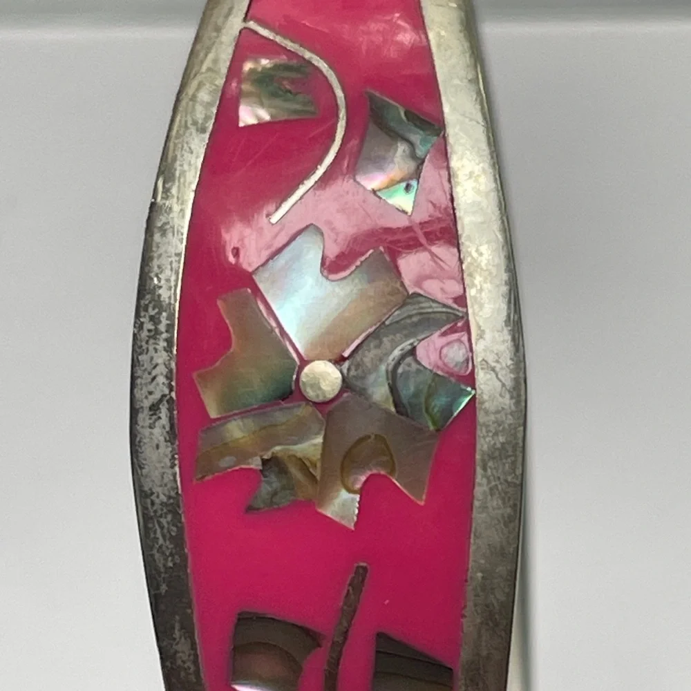 Taxco .925 Pink Bracelet - Picture 4 of 4